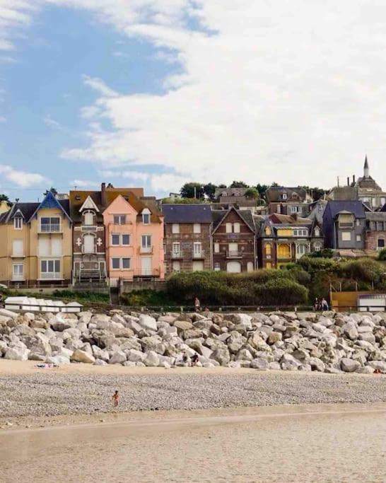 Pleine Face Mer Et Plage Ault Eksteriør bilde